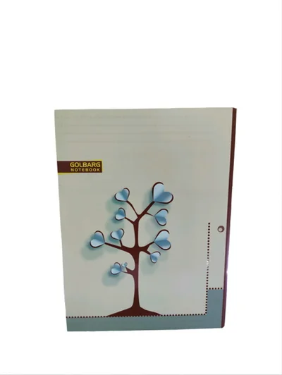 دفتر کلاسور گلبرگ - طرح3-صدبرگ-A4