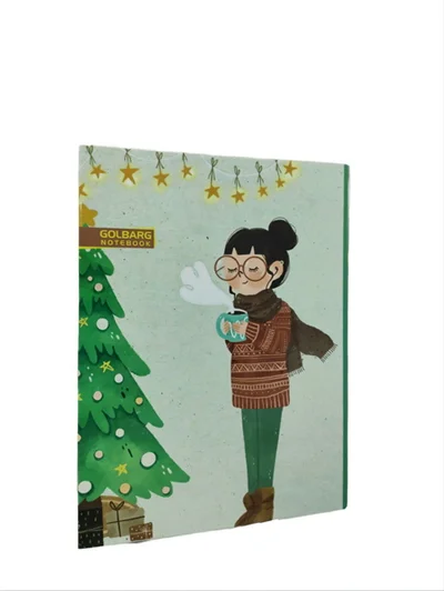 دفتر کلاسور گلبرگ - طرح2-صدبرگ-A4