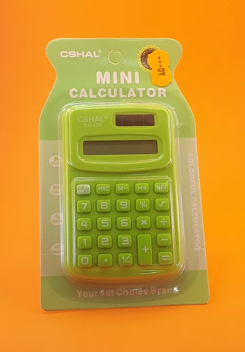 ماشین حساب CSHAL Mini Kc-888C سبز